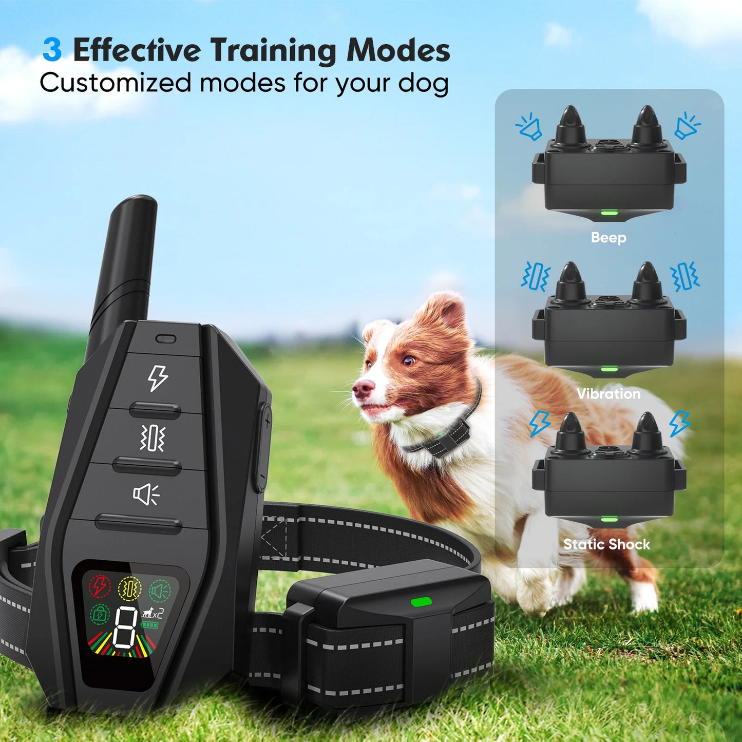 Smart Remote Dog Training Collar