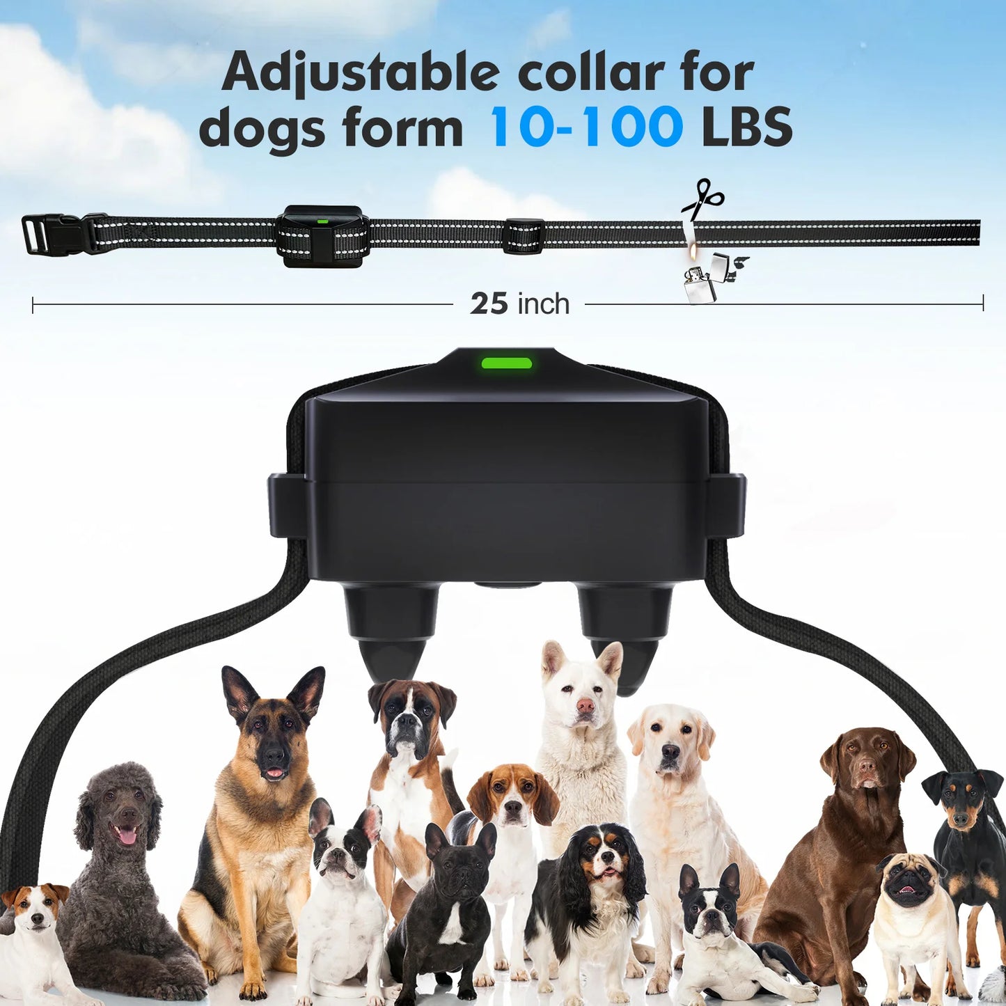 Smart Remote Dog Training Collar